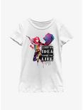 Marvel Ms. Marvel Come To Life Youth Girls T-Shirt, WHITE, hi-res