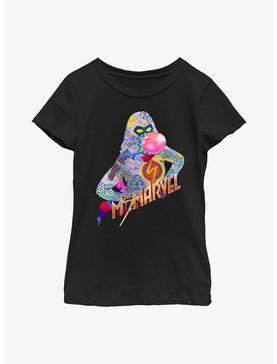 Marvel Ms. Marvelous Figure Youth Girls T-Shirt, , hi-res