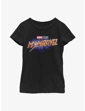 Marvel Ms. Marvel Logo Youth Girls T-Shirt, , hi-res