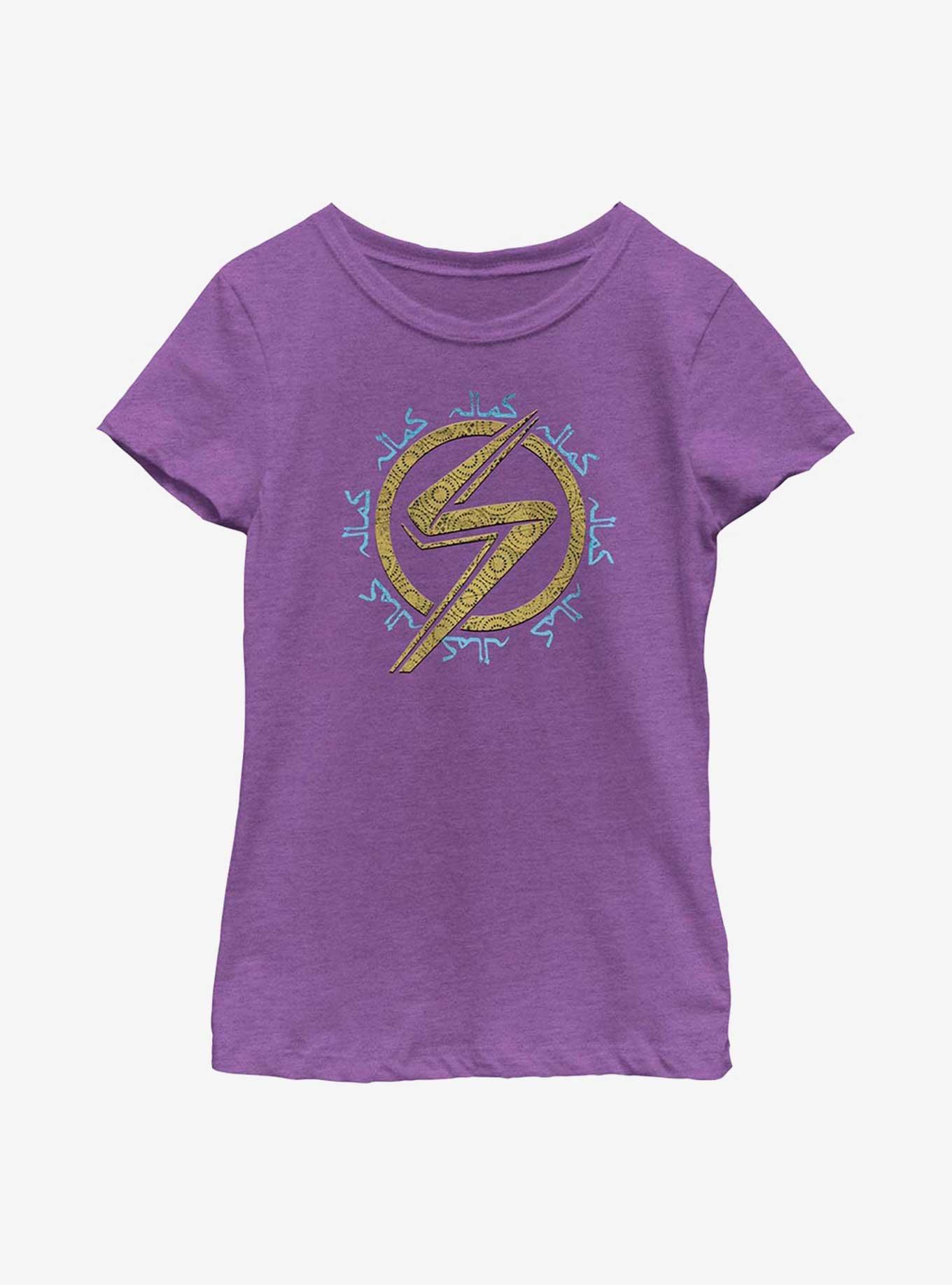 Marvel Ms. Marvel Icon Youth Girls T-Shirt, , hi-res