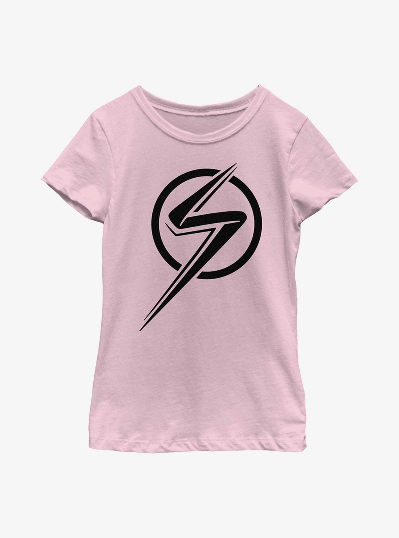 Marvel Ms. Marvel Single Color Youth Girls T-Shirt, , hi-res