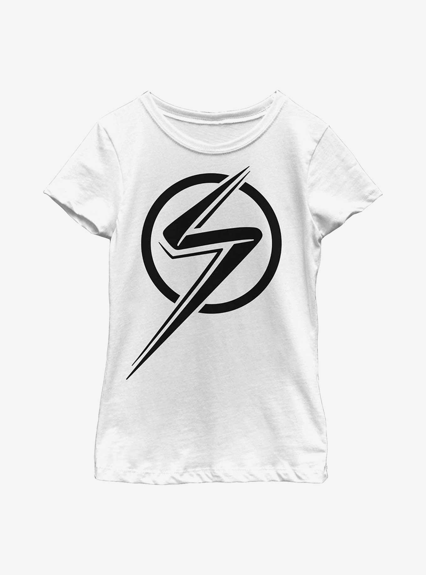 Marvel Ms. Marvel Single Color Youth Girls T-Shirt, , hi-res