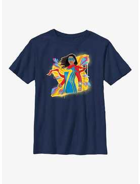 Marvel Ms. Marvel Graffiti Youth T-Shirt, , hi-res