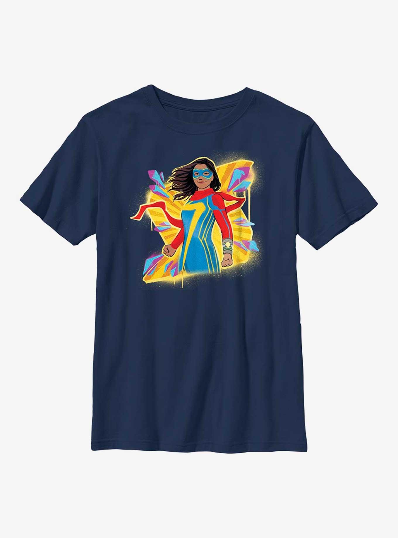 Marvel Ms. Marvel Graffiti Youth T-Shirt, , hi-res
