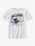 Marvel Ms. Marvel How To Draw Ms. Marvel Youth T-Shirt, WHITE, hi-res