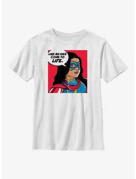 Marvel Ms. Marvel Idea Come To Life Youth T-Shirt, , hi-res