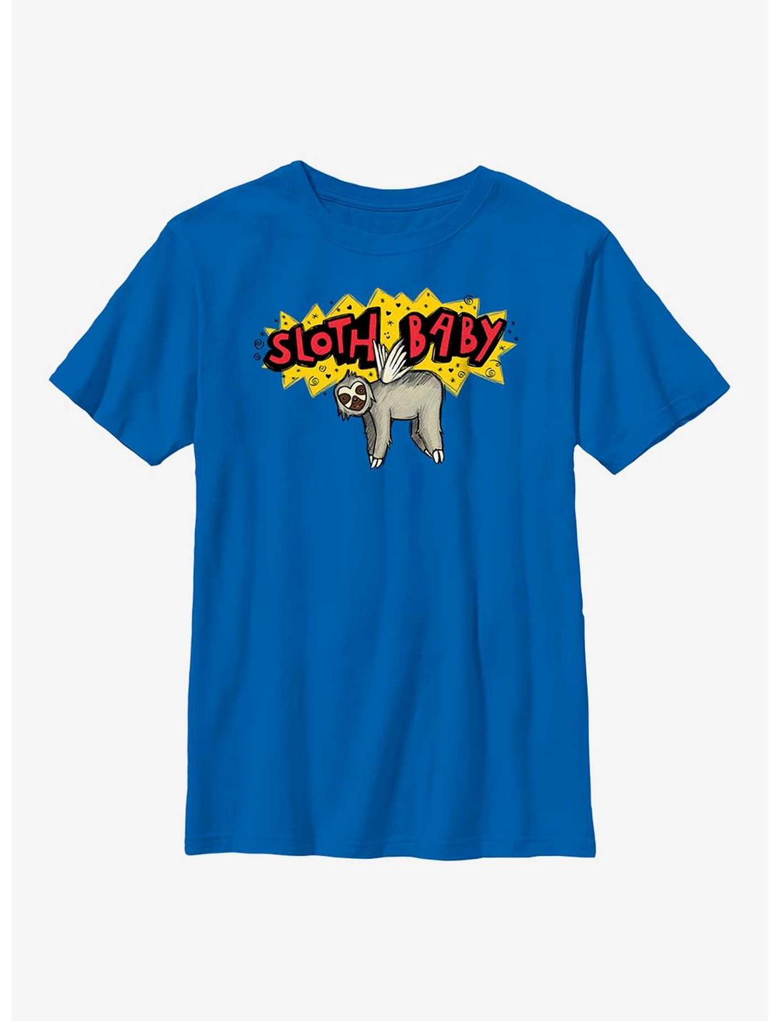 Marvel Ms. Marvel Sloth Baby Youth T-Shirt, ROYAL, hi-res