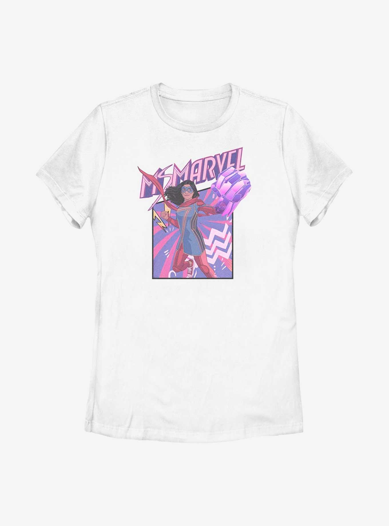 Marvel Ms. Marvel Fist Panel Womens T-Shirt, , hi-res