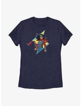 Marvel Ms. Marvel Lightning Doodle Womens T-Shirt, , hi-res