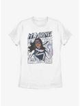Marvel Ms. Marvel Doodle Kamala Womens T-Shirt, WHITE, hi-res