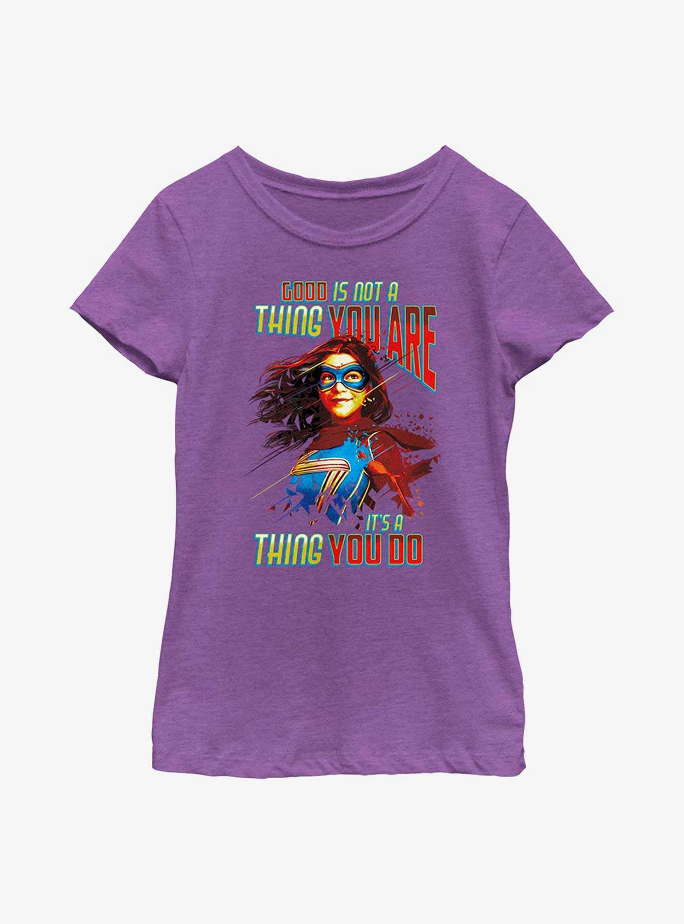 Marvel Ms. Marvel Good You Do Youth Girls T-Shirt, , hi-res