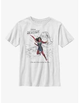 Marvel Ms. Marvel Living Idea Youth T-Shirt, , hi-res