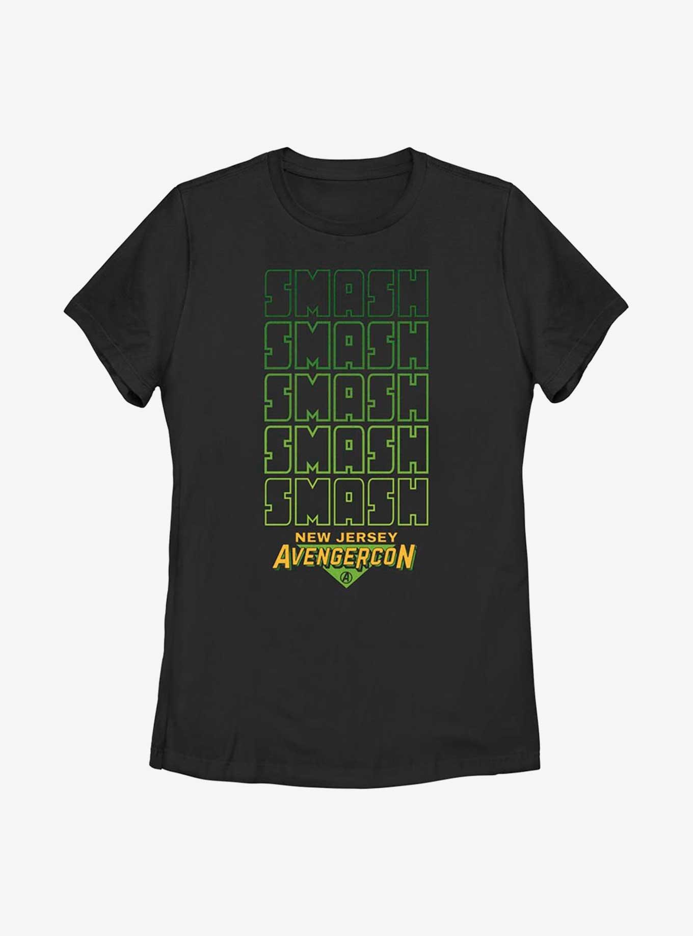 Marvel Ms. Marvel Smash Smash Avengercon Womens T-Shirt, , hi-res