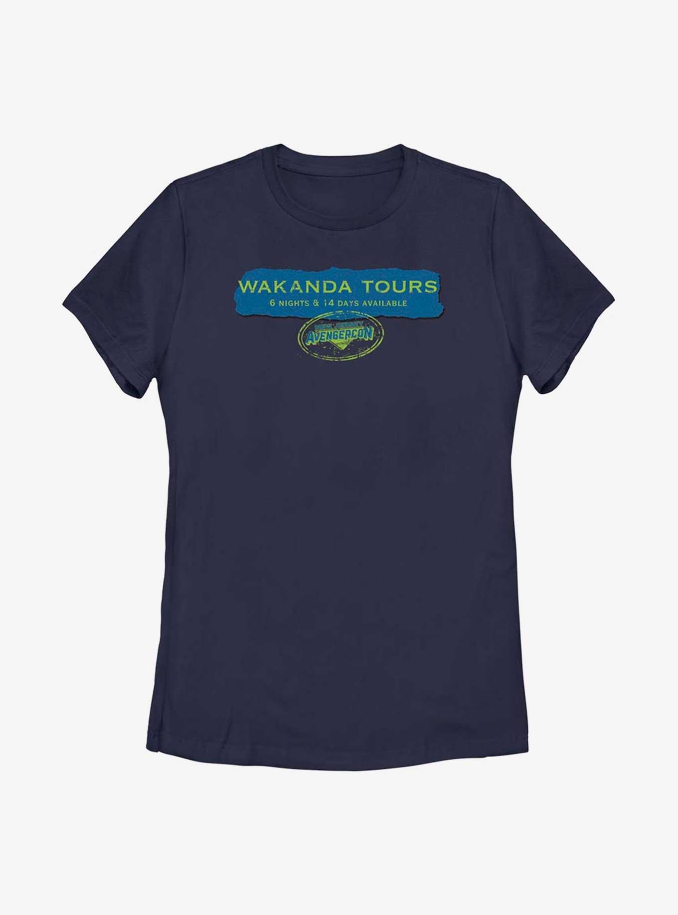 Marvel Ms. Marvel Wakanda Tours Avengercon Womens T-Shirt, , hi-res
