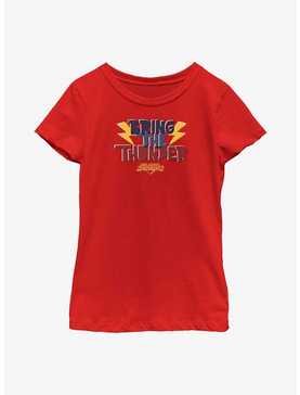 Marvel Ms. Marvel Bring Thunder Youth Girls T-Shirt, , hi-res