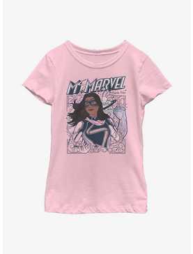 Marvel Ms. Marvel Doodle Kamala Youth Girls T-Shirt, , hi-res