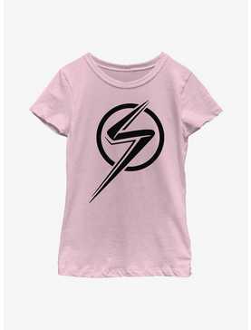 Marvel Ms. Marvel Single Color Youth Girls T-Shirt, , hi-res