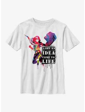 Marvel Ms. Marvel Come To Life Youth T-Shirt, , hi-res