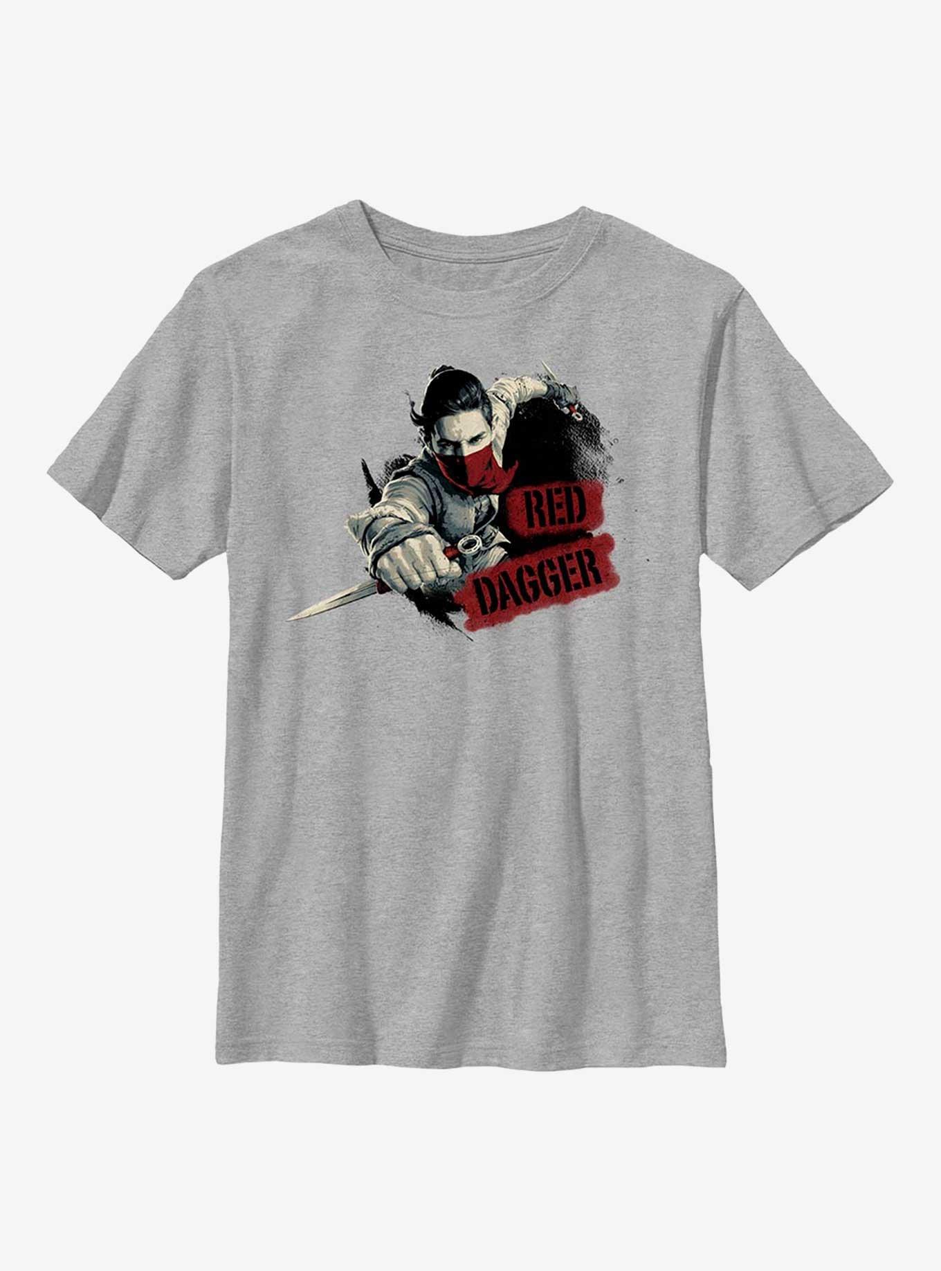 Marvel Ms. Marvel Red Dagger Badge Youth T-Shirt, , hi-res