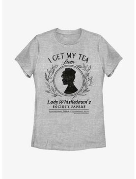 Bridgerton I Get My Tea From Lady Whistledown's Society Papers Womens T-Shirt, , hi-res