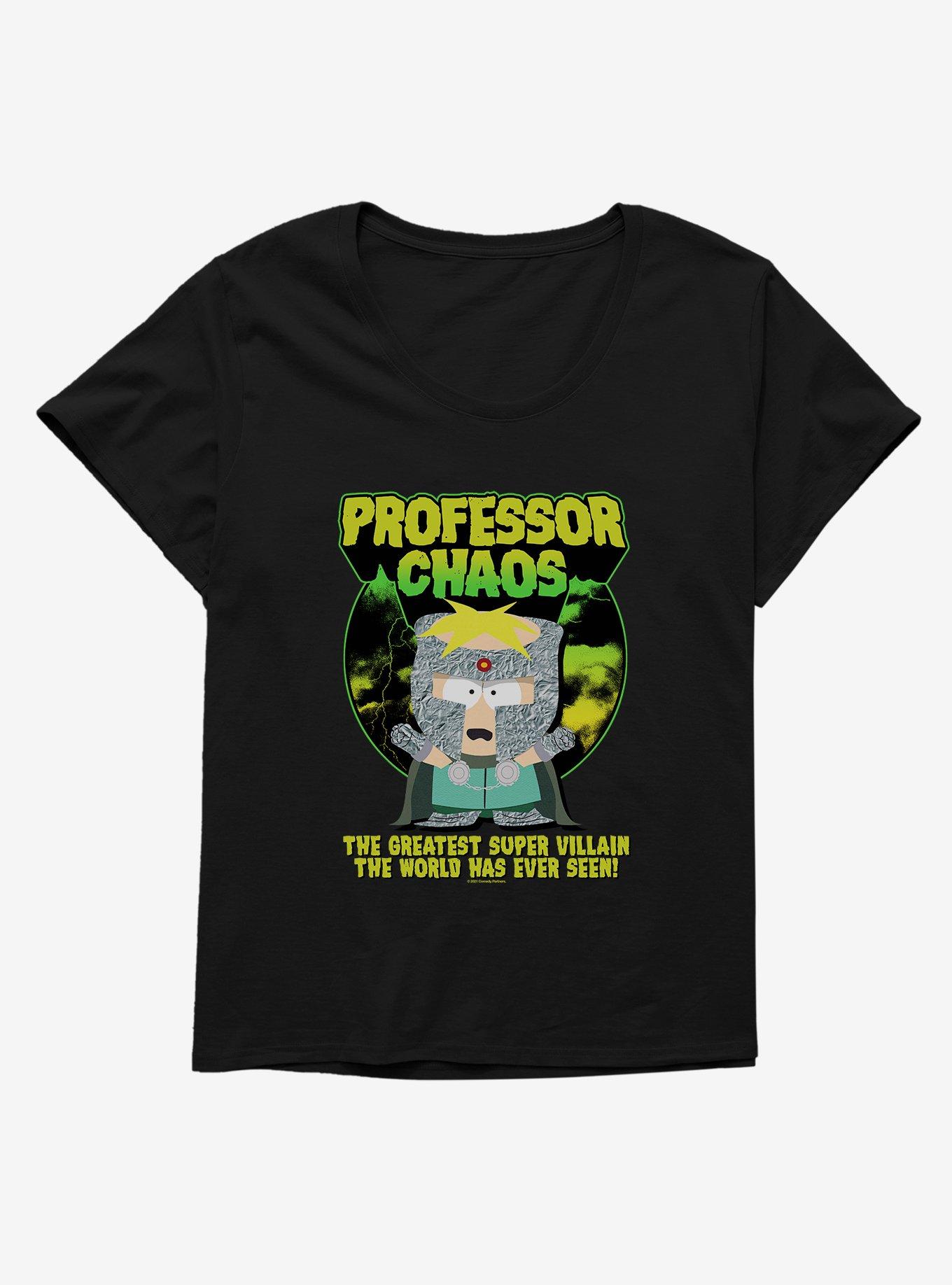 South Park Butters Professor Chaos Girls T-Shirt Plus Size, , hi-res