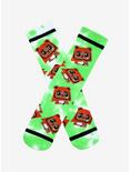 Star Wars Chibi Ewoks Tie-Dye Crew Socks - BoxLunch Exclusive, , hi-res