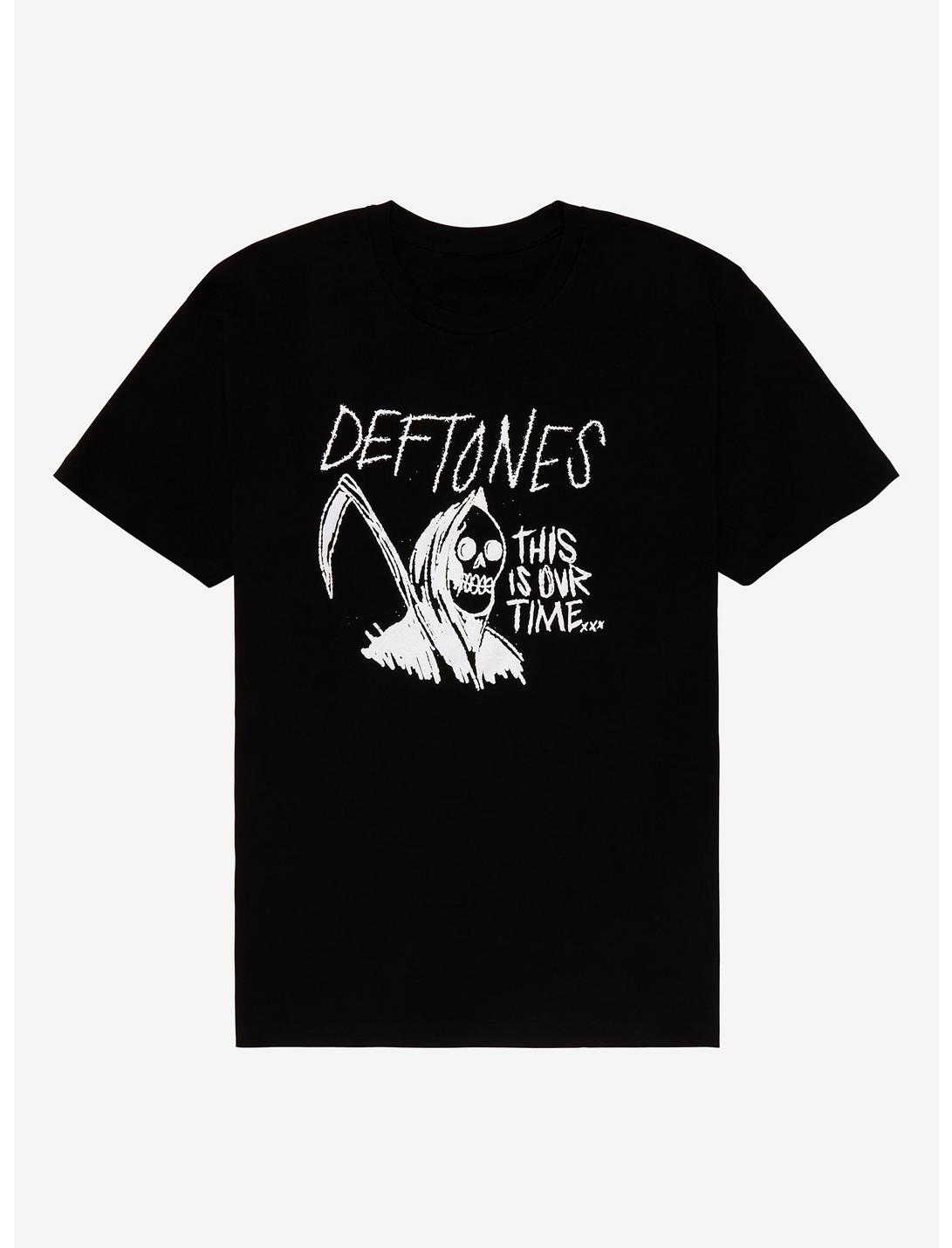 Deftones Grim Reaper T-Shirt, BLACK, hi-res