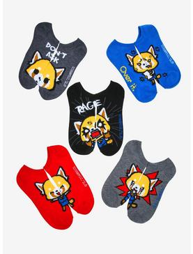 Sanrio Aggretsuko Character Portrait Expressions Sock Set, , hi-res