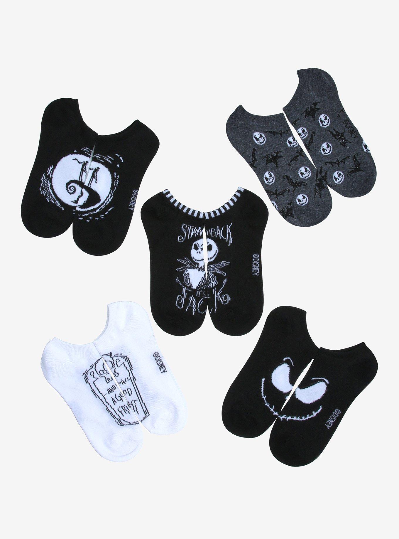 Disney The Nightmare Before Christmas Jack Skellington Portraits Sock Set , , hi-res