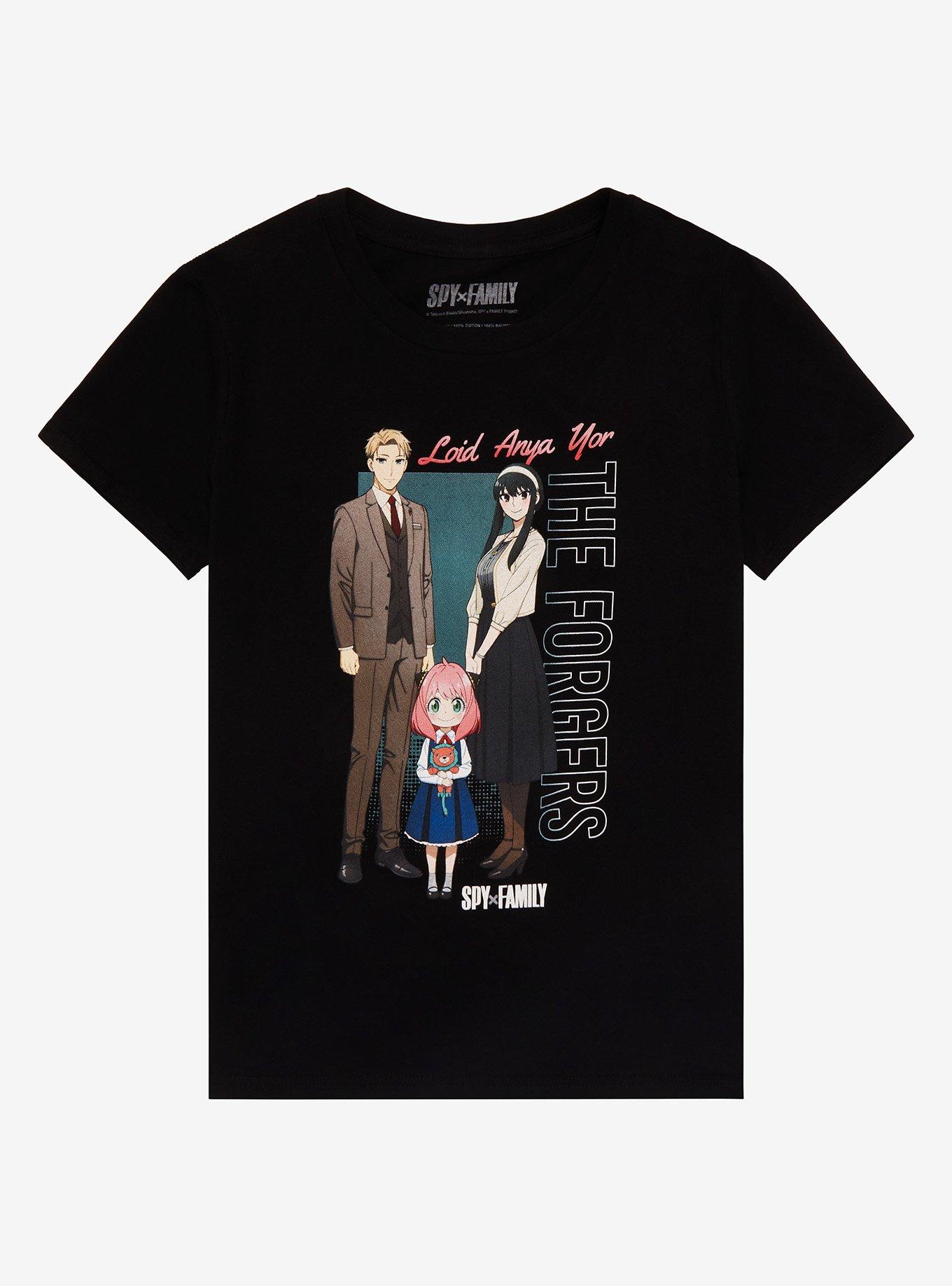 Spy x Family Merch - Spy x Family Characters Funny T-Shirt