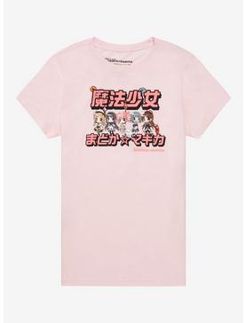 Puella Magi Madoka Magica Chibi Characters Girls T-Shirt, , hi-res
