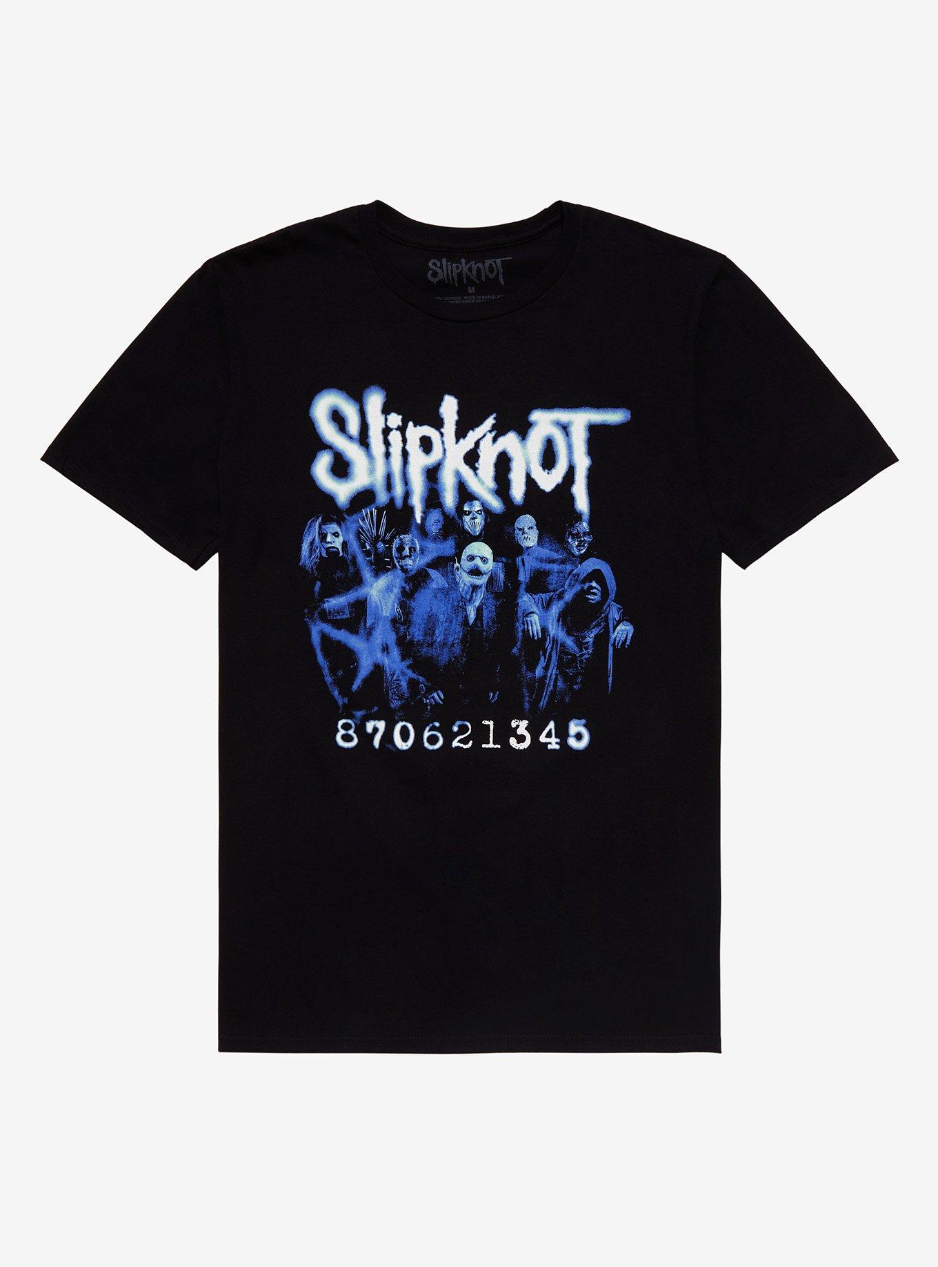 Slipknot 870621345 Photo T-Shirt, BLACK, hi-res