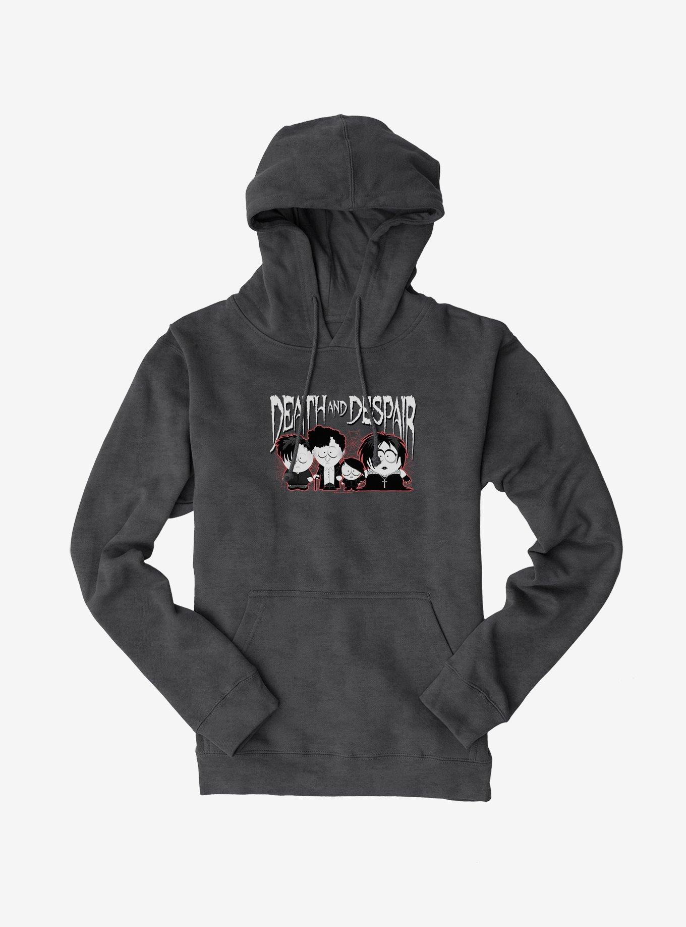 South Park Goth Kids Death And Despair Hoodie, , hi-res