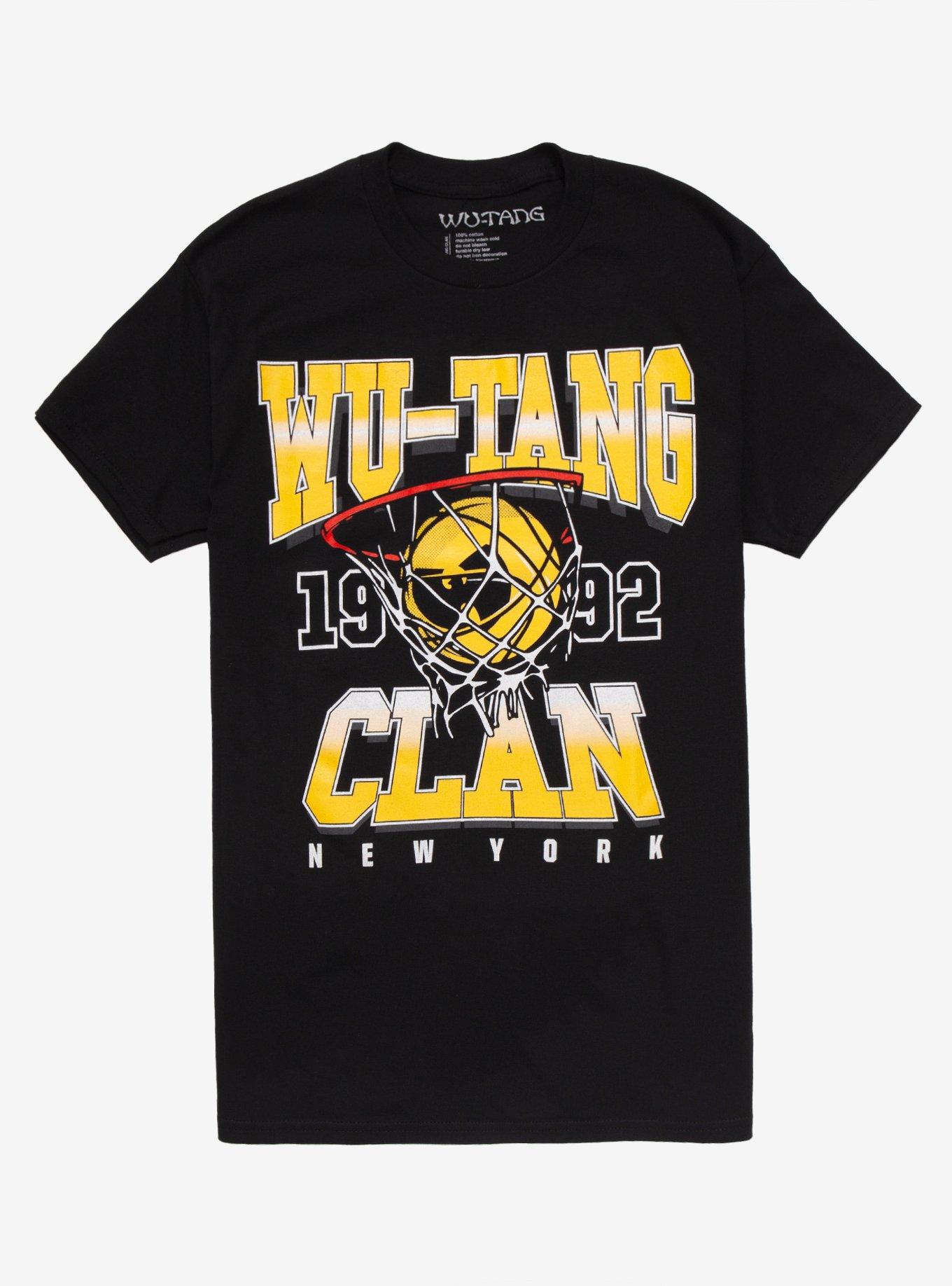 Wu-Tang Clan Basketball T-Shirt, BLACK, hi-res
