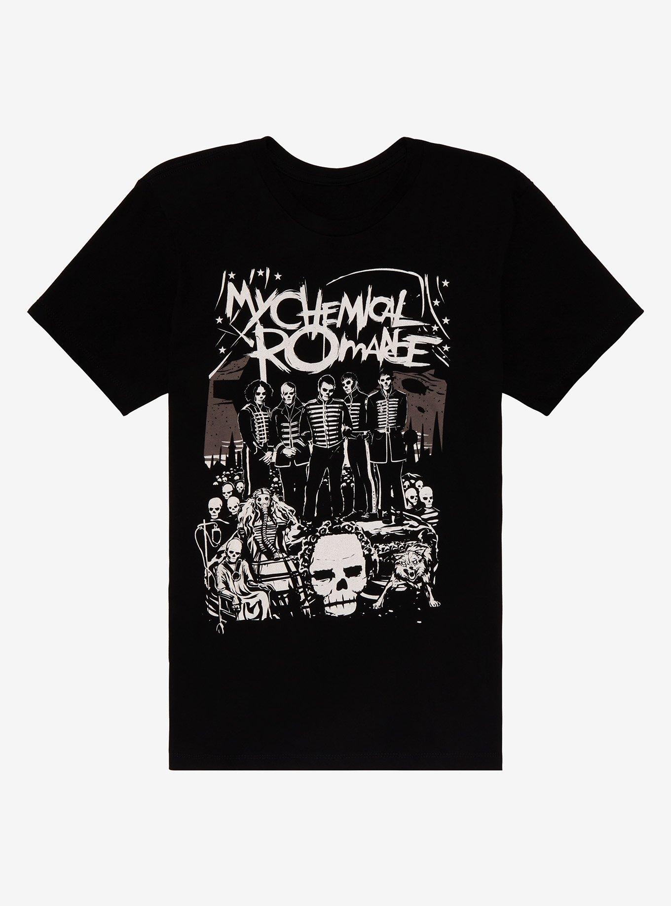 My Chemical Romance Black Parade Line-Up T-Shirt | Hot Topic