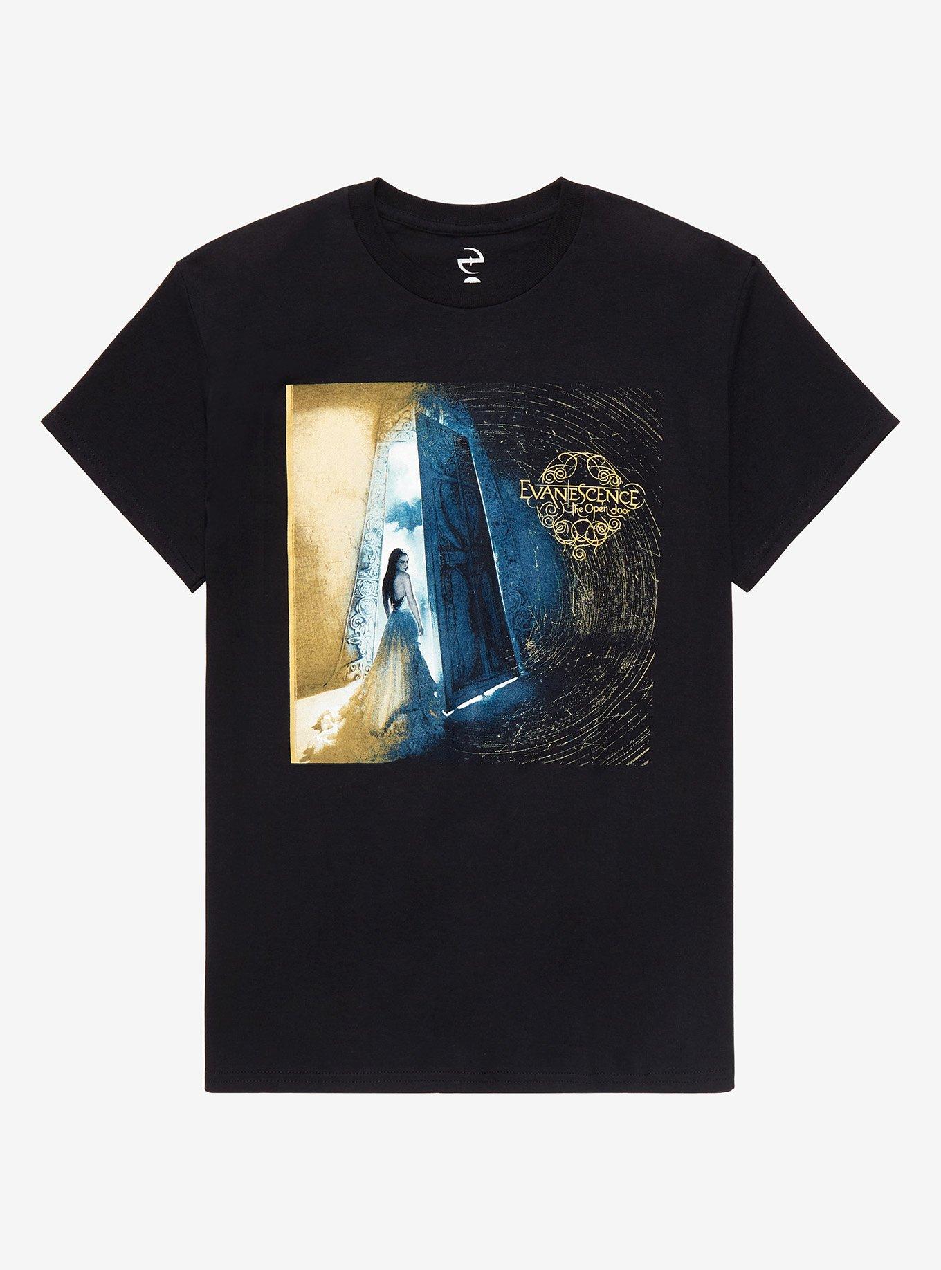 Evanescence The Open Door Album Art T-Shirt, BLACK, hi-res