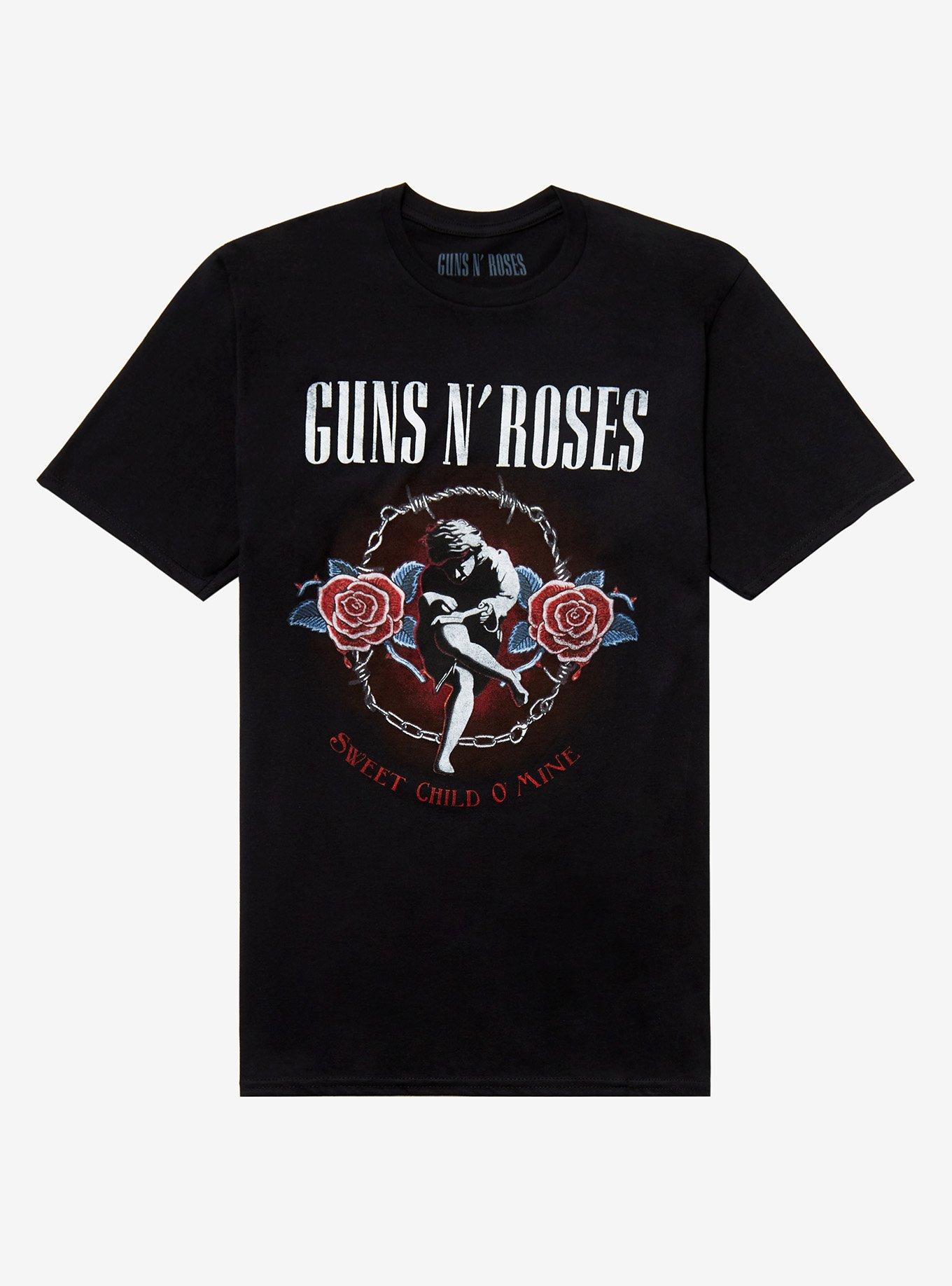 Guns N' Roses Sweet Child T-Shirt, BLACK, hi-res