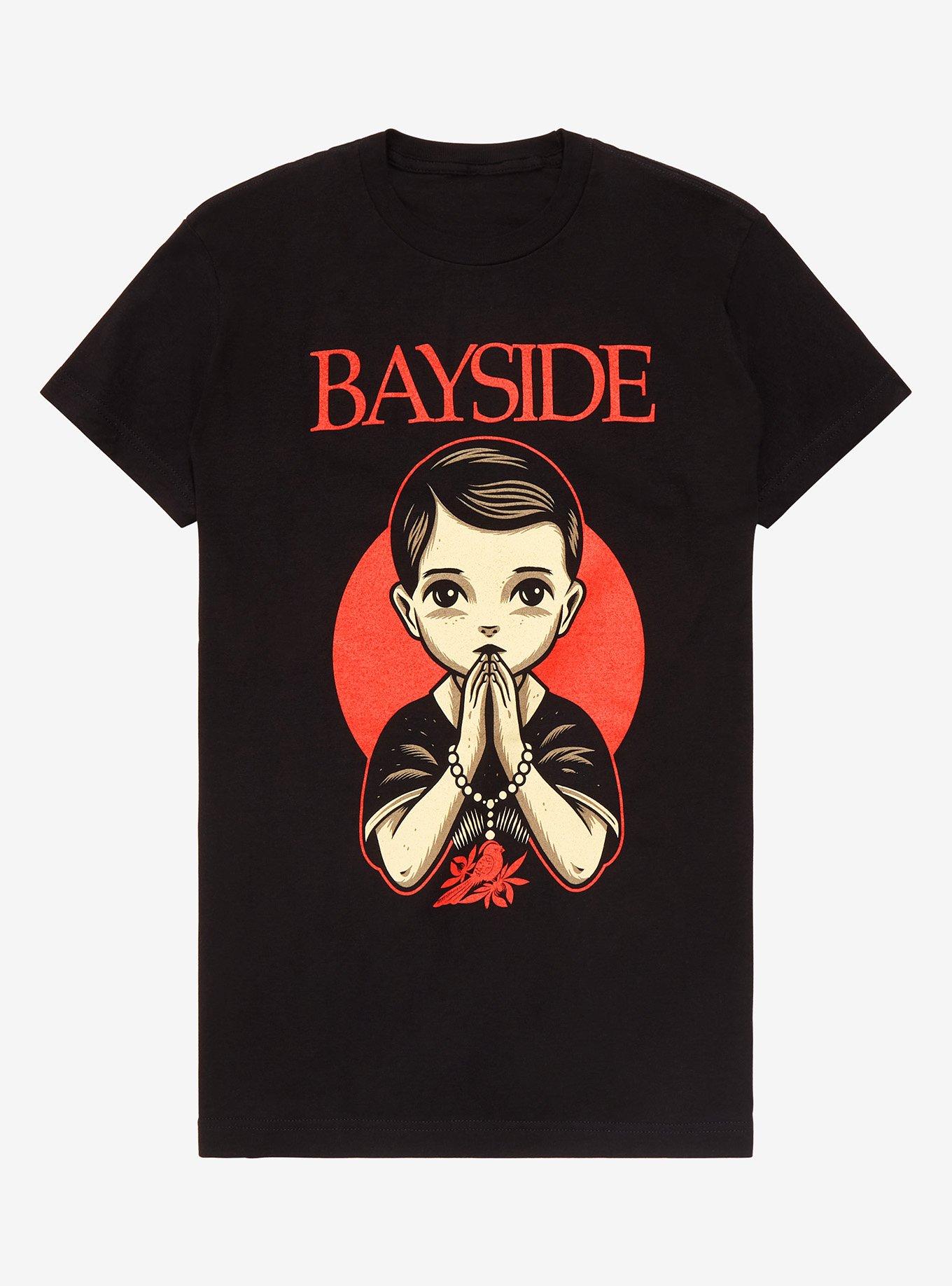Bayside Praying T-Shirt, BLACK, hi-res