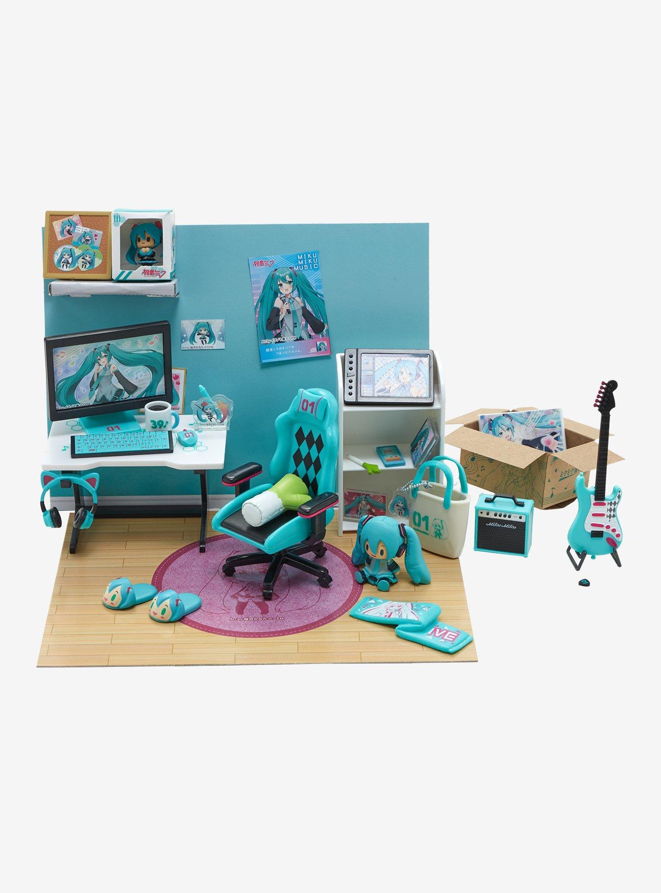 Re-Ment Hatsune Miku: Miku Miku Room Blind Box Figure, , hi-res