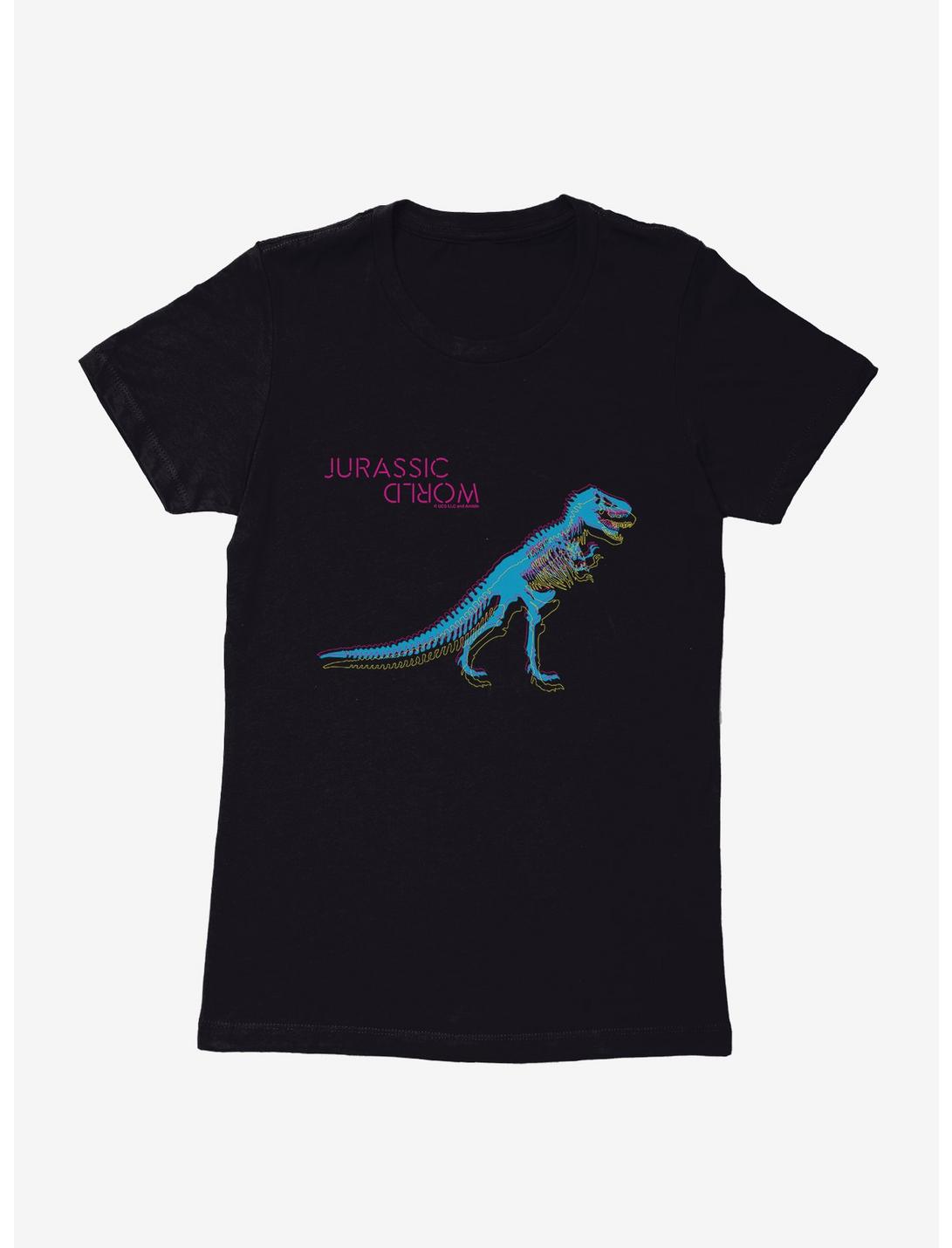 Jurassic World Neon Velociraptor Womens T-Shirt, , hi-res