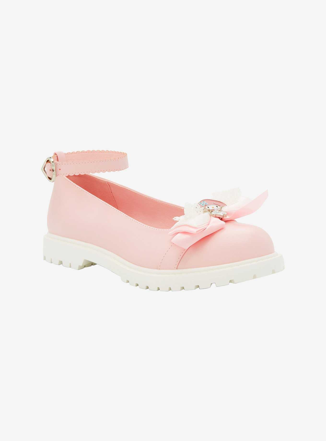 My Melody Charm Pastel Mary Janes, , hi-res