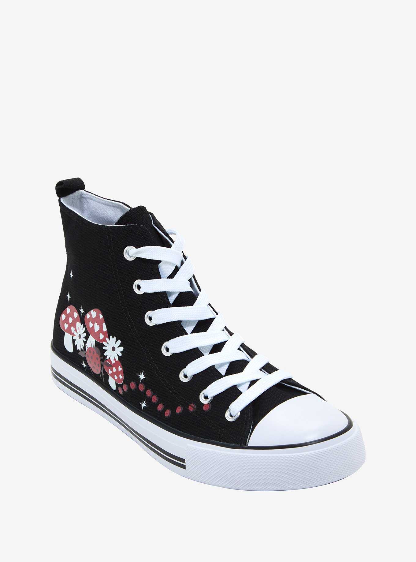 Mushroom Lady Bug Hi-Top Sneakers, , hi-res