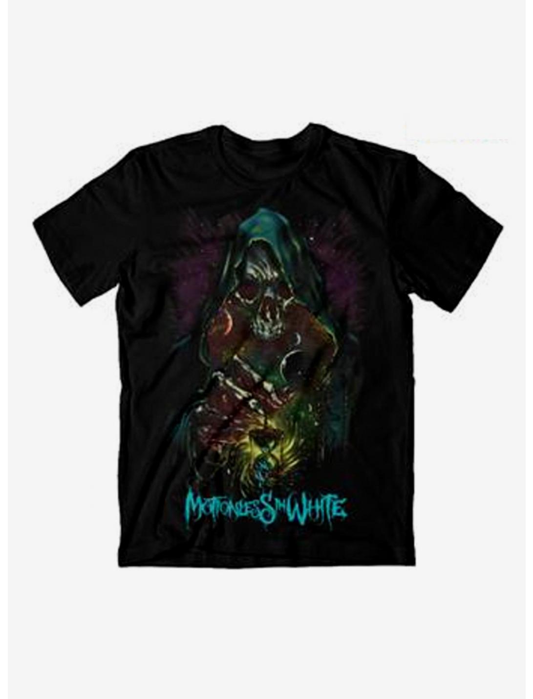 Motionless In White Grim Reaper Boyfriend Fit Girls T-Shirt, BLACK, hi-res