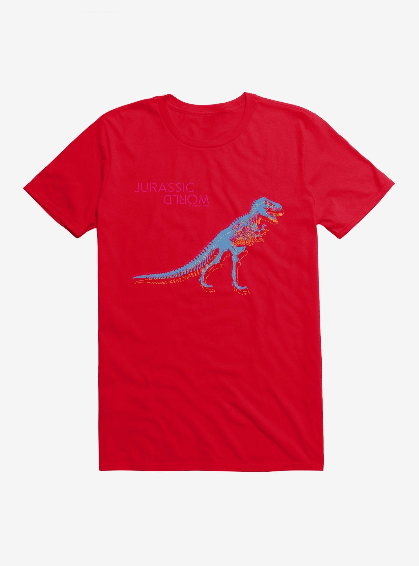 Jurassic World Neon Velociraptor T-Shirt | BoxLunch