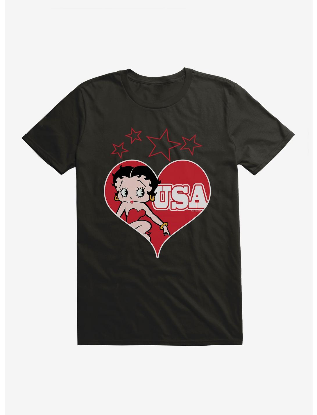 Betty Boop Love USA T-Shirt, , hi-res