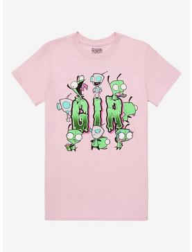 Invader Zim GIR Costume Drip Boyfriend Fit Girls T-Shirt, , hi-res
