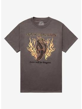 House Of The Dragon Fire Dragon Boyfriend Fit Girls T-Shirt, , hi-res