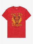 House Of The Dragon There Will Be Dragons Boyfriend Fit Girls T-Shirt, MULTI, hi-res