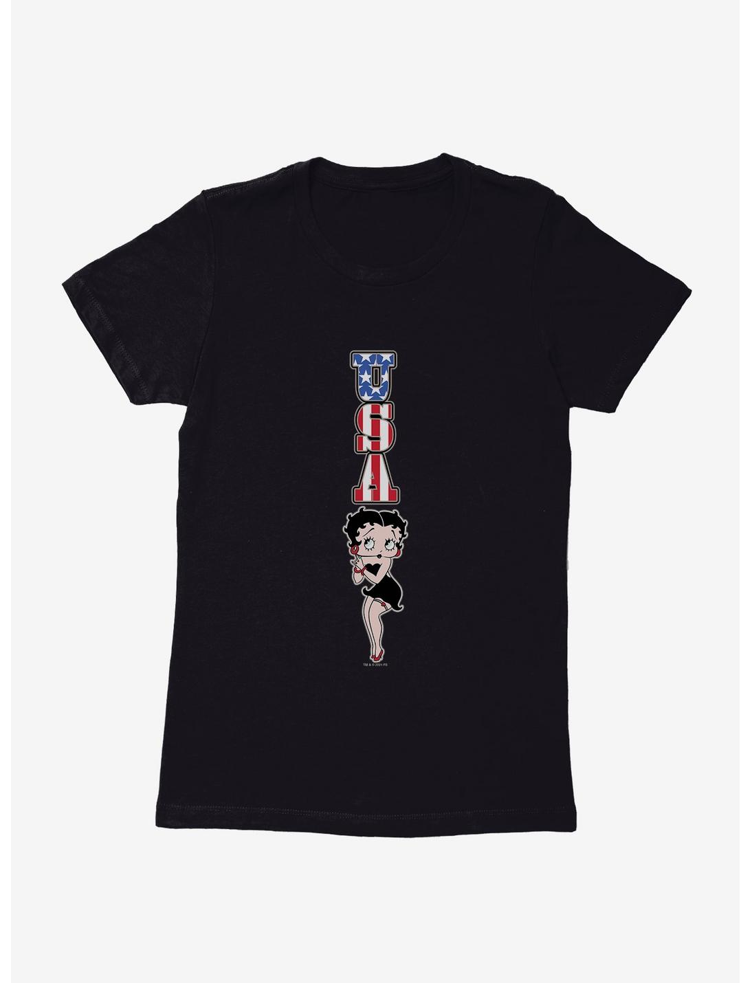 Betty Boop Americana USA Womens T-Shirt, , hi-res