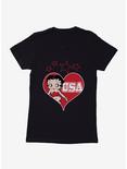 Betty Boop Love USA Womens T-Shirt, , hi-res